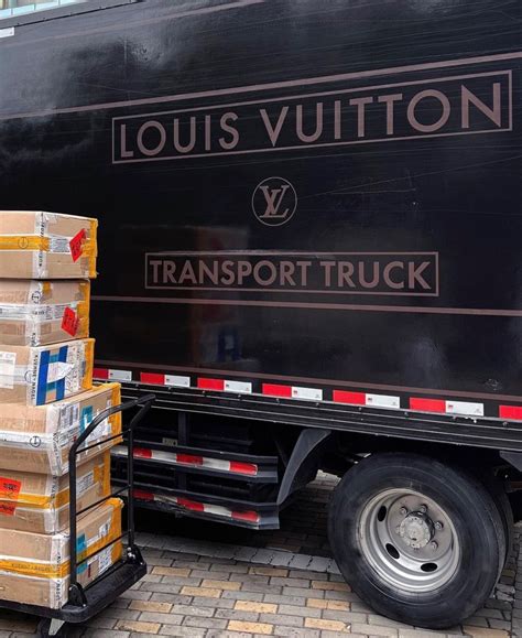 louis vuitton trucks|Louis Vuitton truck load.